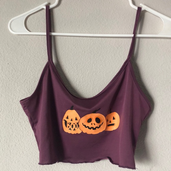 Cute pumpkin Halloween pajama coord lounge set - Picture 6 of 7